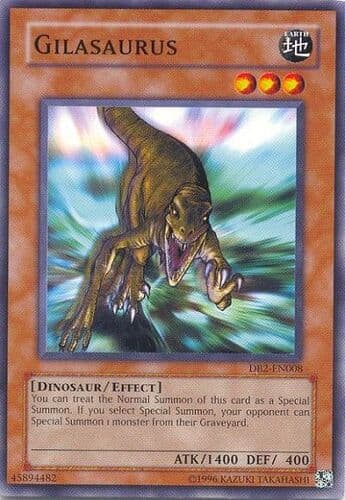 Gilasaurus - DB2-EN008 Common Unlimited