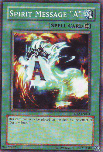 Spirit Message "A" - DB2-EN024 Common Unlimited