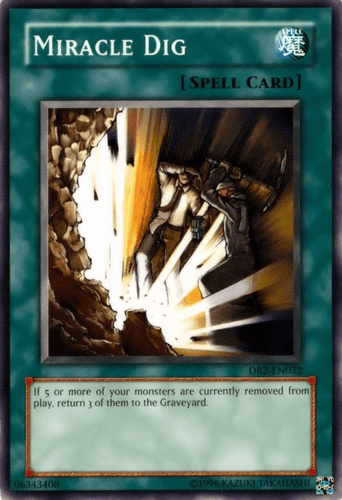 Miracle Dig - DB2-EN032 Common Unlimited