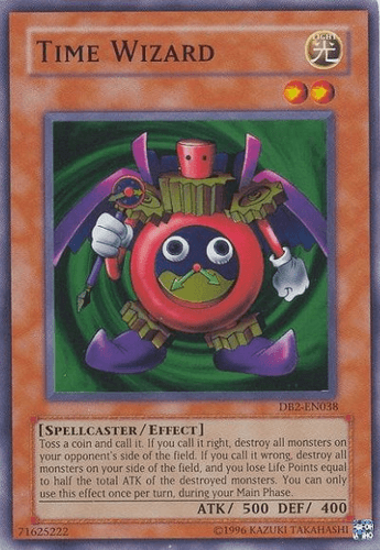 Time Wizard - DB2-EN038 Super Rare Unlimited