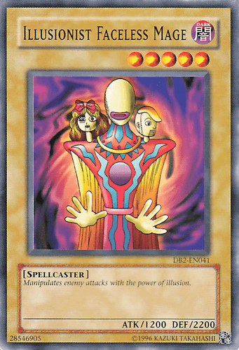 Illusionist Faceless Mage - DB2-EN041 Common Unlimited