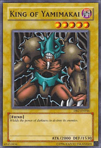 King of Yamimakai - DB2-EN046 Common Unlimited