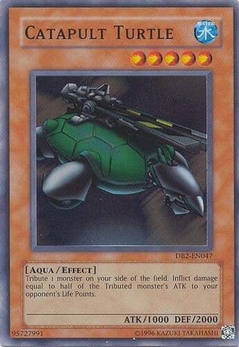 Catapult Turtle - DB2-EN047 Super Rare Unlimited