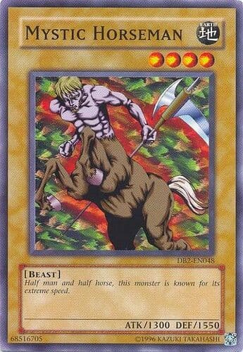Mystic Horseman - DB2-EN048 Common Unlimited