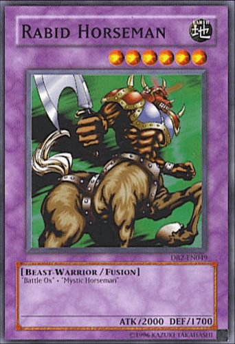 Rabid Horseman - DB2-EN049 Common Unlimited