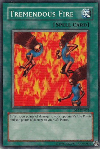 Tremendous Fire - DB2-EN053 Common Unlimited