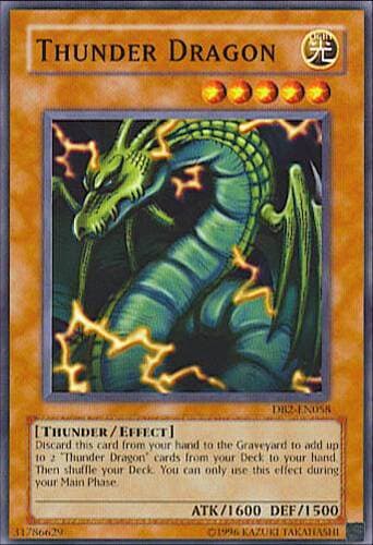 Thunder Dragon - DB2-EN058 Common Unlimited