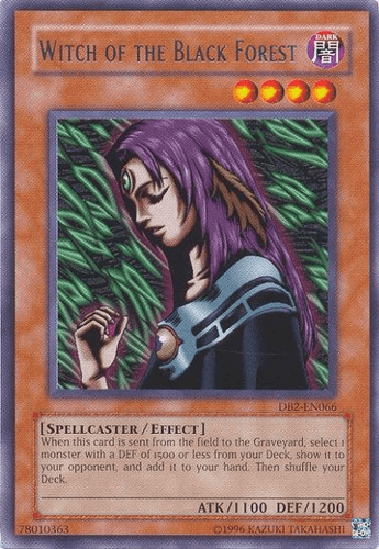Witch of the Black Forest - DB2-EN066 Rare Unlimited