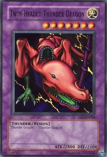 Twin-Headed Thunder Dragon - DB2-EN069 Common Unlimited