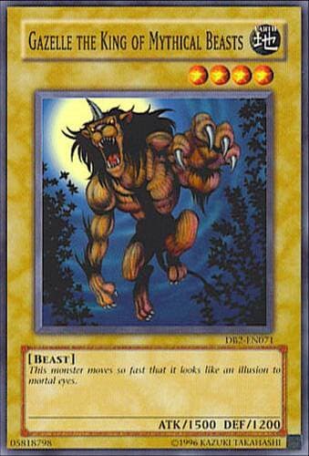 Gazelle the King of Mythical Beasts - DB2-EN071 Common Unlimited