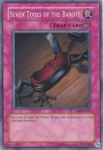 Seven Tools of the Bandit - DB2-EN075 Super Rare Unlimited
