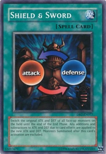 Shield & Sword - DB2-EN077 Common Unlimited