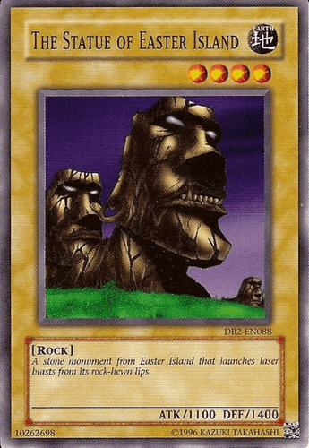 The Statue of Easter Island - DB2-EN088 Common Unlimited