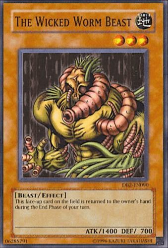 The Wicked Worm Beast - DB2-EN090 Common Unlimited