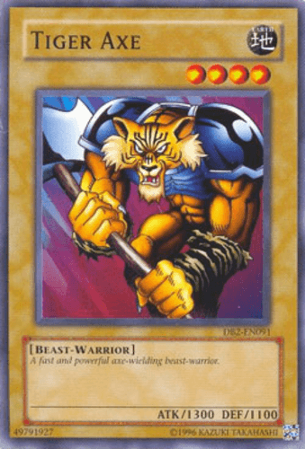 Tiger Axe - DB2-EN091 Common Unlimited