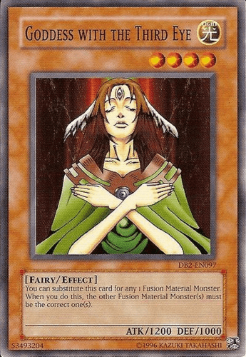 Goddess with the Third Eye - DB2-EN097 Common Unlimited