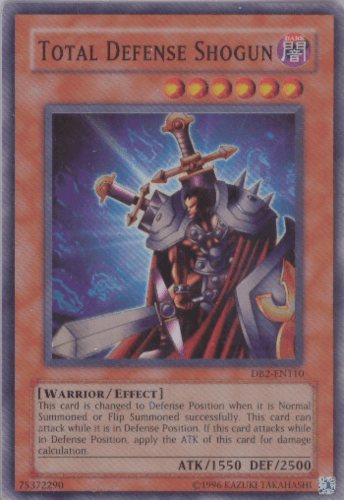 Total Defense Shogun - DB2-EN110 Super Rare Unlimited
