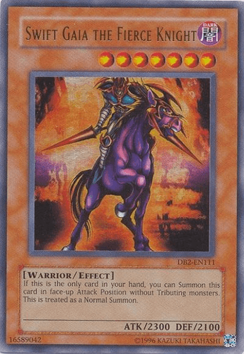 Swift Gaia the Fierce Knight - DB2-EN111 Ultra Rare Unlimited