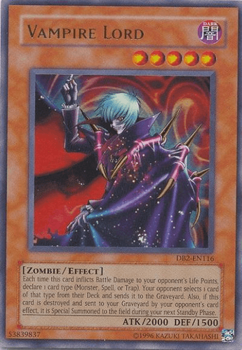 Vampire Lord - DB2-EN116 Ultra Rare Unlimited
