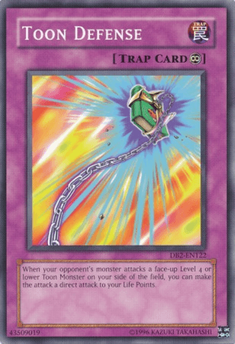 Toon Defense - DB2-EN122 Common Unlimited