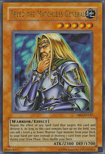 Freed the Matchless General - DB2-EN137 Ultra Rare Unlimited