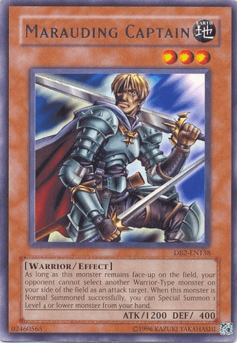 Marauding Captain - DB2-EN138 Rare Unlimited