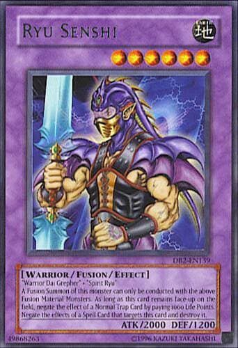 Ryu Senshi - DB2-EN139 Rare Unlimited