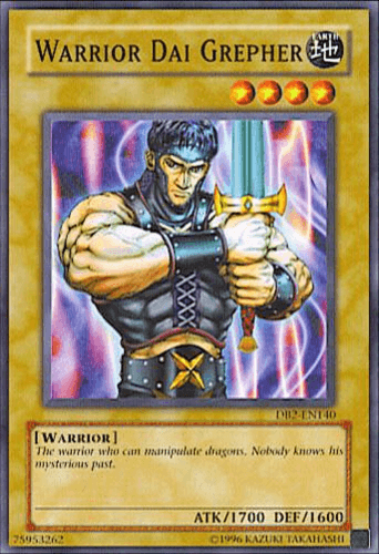 Warrior Dai Grepher - DB2-EN140 Common Unlimited