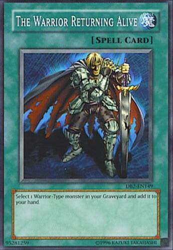 The Warrior Returning Alive - DB2-EN149 Common Unlimited