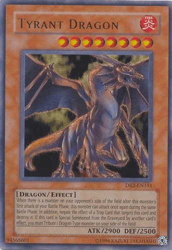 Tyrant Dragon - DB2-EN151 Ultra Rare Unlimited