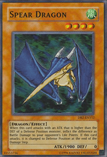 Spear Dragon - DB2-EN152 Super Rare Unlimited