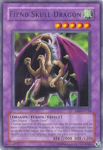 Fiend Skull Dragon - DB2-EN154 Rare Unlimited