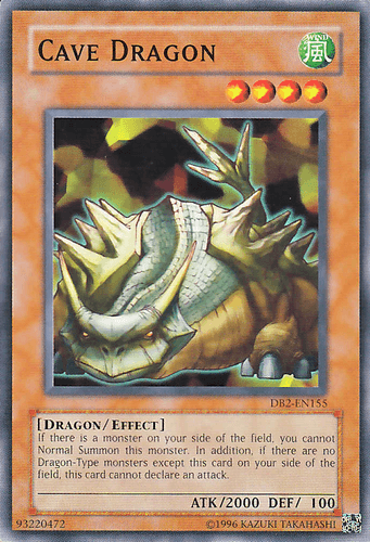 Cave Dragon - DB2-EN155 Common Unlimited