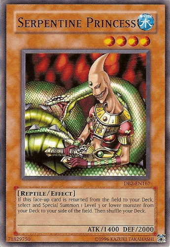 Serpentine Princess - DB2-EN167 Common Unlimited