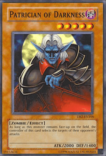 Patrician of Darkness - DB2-EN168 Common Unlimited