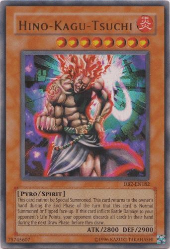Hino-Kagu-Tsuchi - DB2-EN182 Ultra Rare Unlimited
