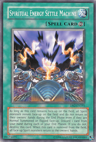 Spiritual Energy Settle Machine - DB2-EN191 Common Unlimited
