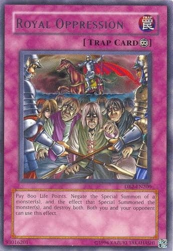 Royal Oppression - DB2-EN200 Rare Unlimited