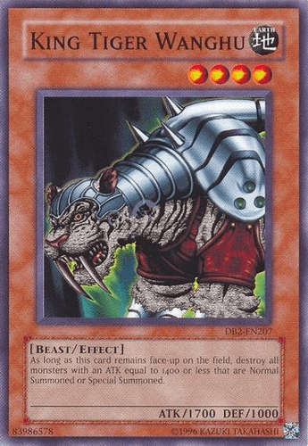 King Tiger Wanghu - DB2-EN207 Common Unlimited