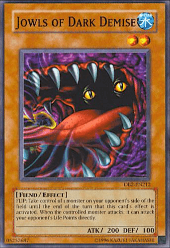 Jowls of Dark Demise - DB2-EN212 Common Unlimited