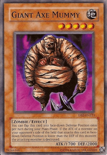 Giant Axe Mummy - DB2-EN223 Common Unlimited