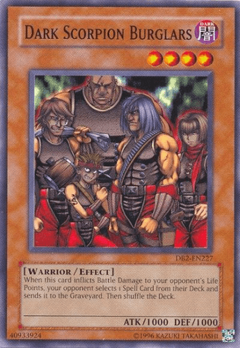 Dark Scorpion Burglars - DB2-EN227 Common Unlimited