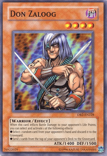 Don Zaloog - DB2-EN228 Super Rare Unlimited