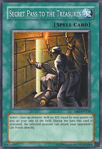 Secret Pass to the Treasures - DB2-EN234 Common Unlimited
