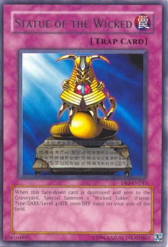 Statue of the Wicked - DB2-EN243 Rare Unlimited