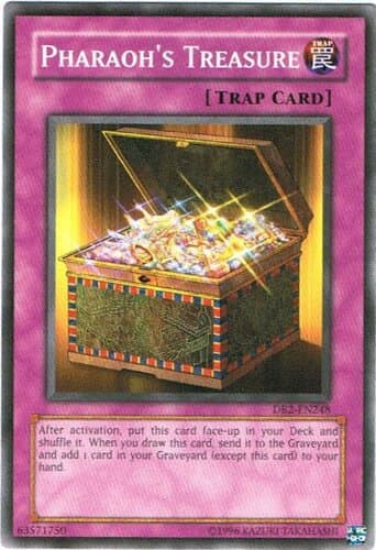 Pharaoh's Treasure - DB2-EN248 Common Unlimited