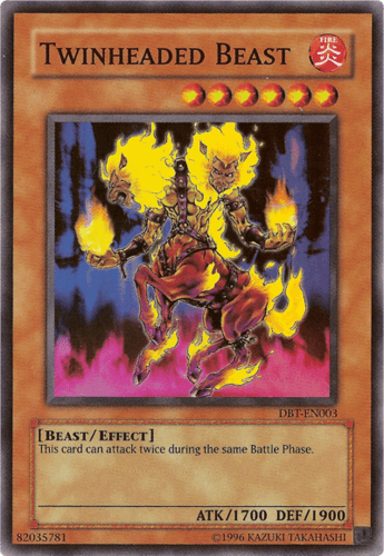 Twinheaded Beast - DBT-EN003 Super Rare Limited Edition