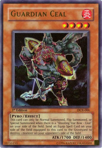 Guardian Ceal - DCR-006 Ultra Rare 1st Edition