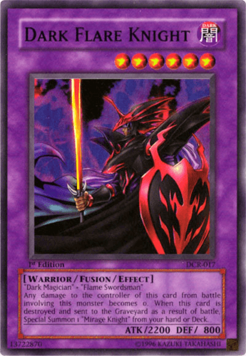 Dark Flare Knight - DCR-017 Super Rare 1st Edition