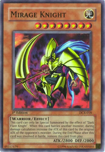 Mirage Knight - DCR-018 Super Rare 1st Edition